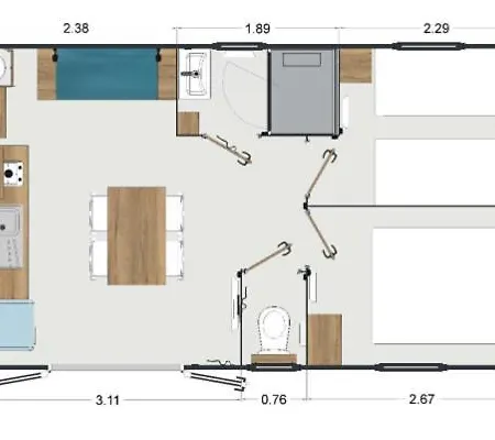 Camping Le Clos De Balleroy Room photo